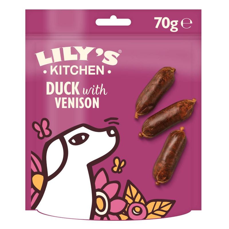 Lily's Kitchen Scrumptious Duck with Venison Sausages || undefined || view 1