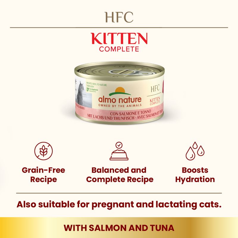 Almo Nature Kitten HFC Complete 6 x 70g