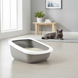 Savic Aseo Cat Litter Tray with High Edge - 56cm