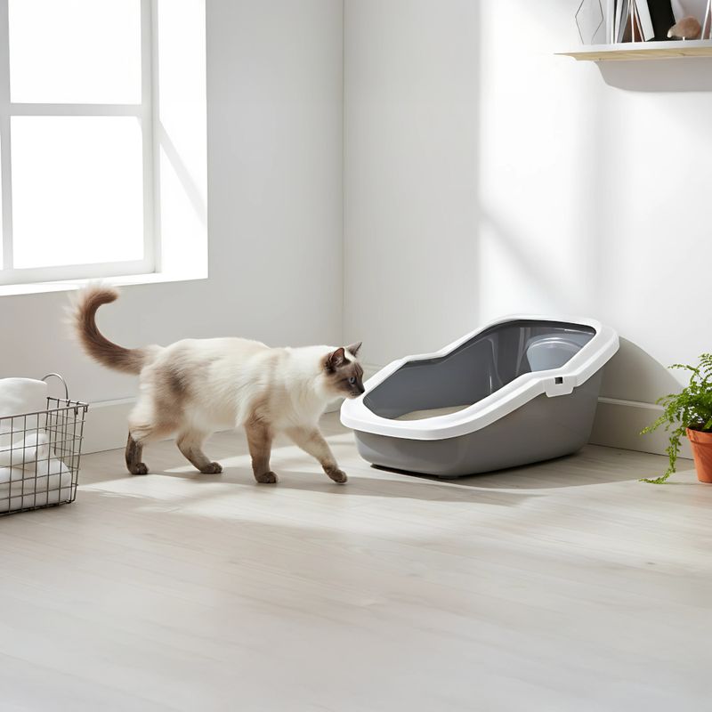 Savic Aseo Cat Litter Tray with High Edge - 56cm