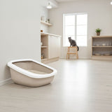 Savic Aseo Cat Litter Tray with High Edge - 56cm