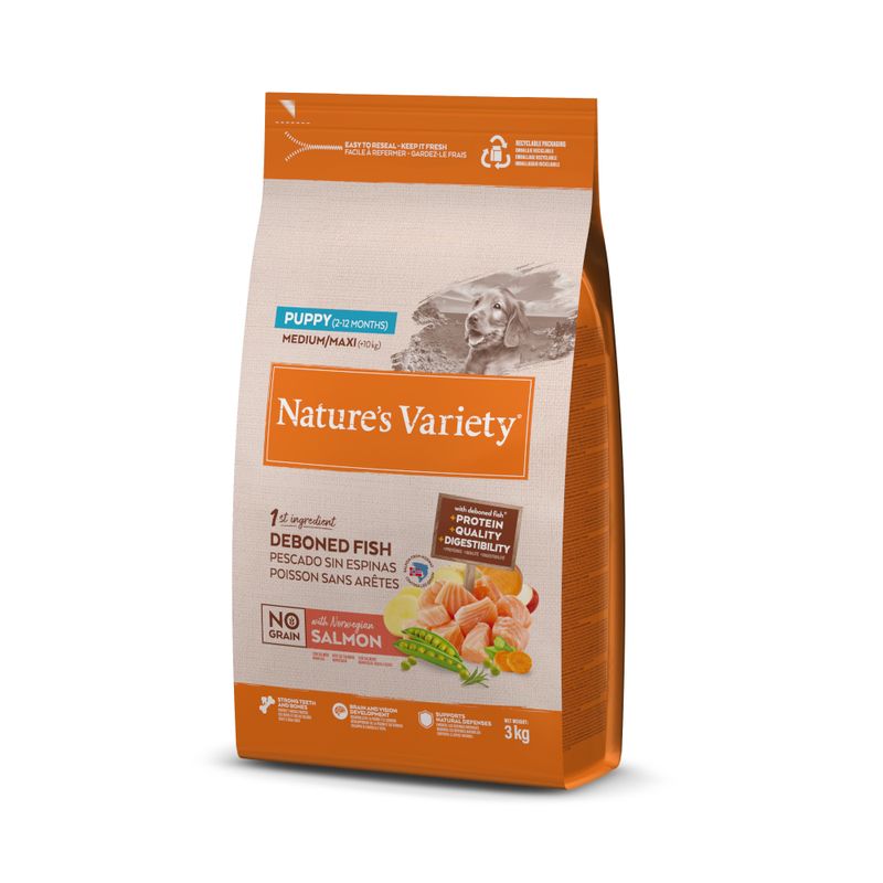 Nature's Variety No Grain Medium/Maxi Puppy Salmon || Nature’s Variety || view 1