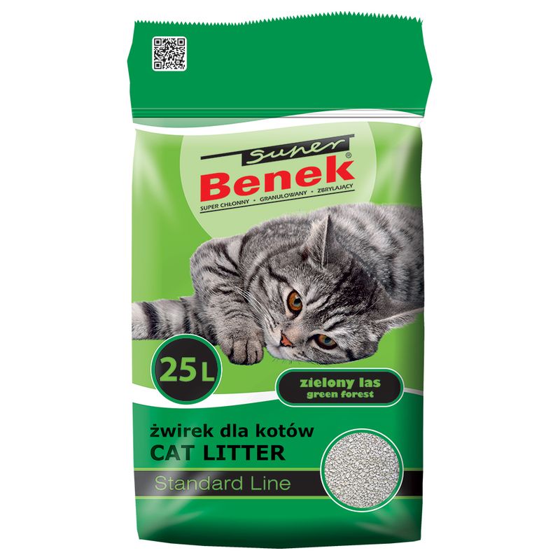 Super Benek Green Forest Cat Litter || undefined || view 3