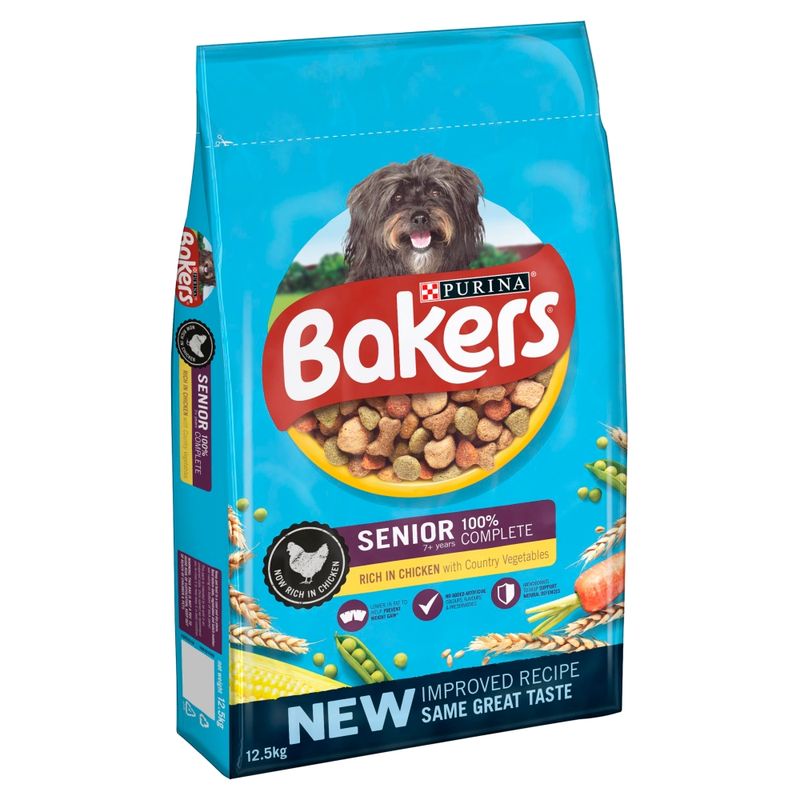 Bakers Senior Rich in Chicken with Country Vegetables || Bakers || view 2