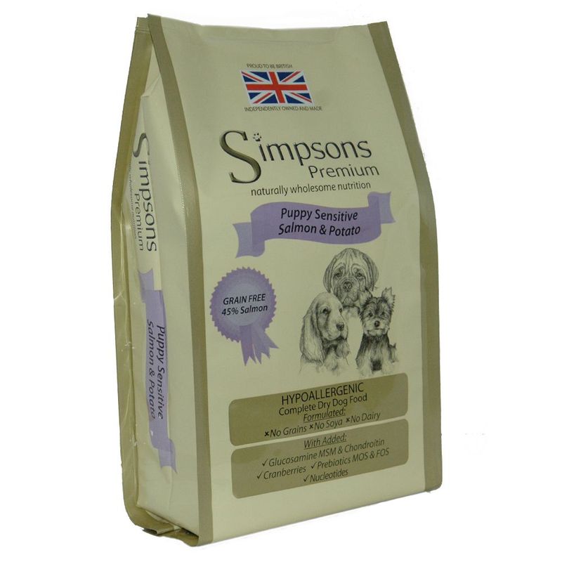 Simpsons Premium Sensitive Puppy - Salmon & Potato || Simpsons Premium || view 1