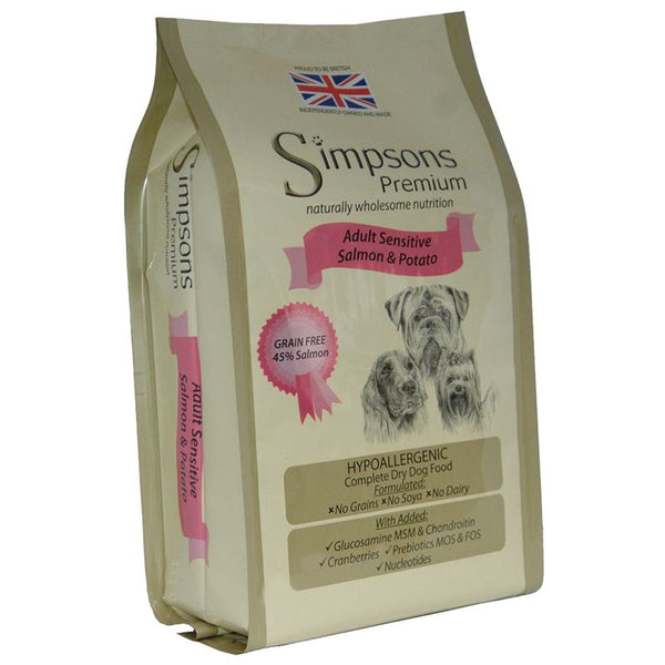 Simpsons Premium Sensitive Adult Dog - Salmon & Potato || Simpsons Premium || view 1