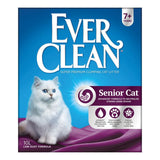 Ever Clean super premium clumping cat litter for senior cats, 7+ years. Advanced formula to neutralise strong urine odour, superior absorption, comfortable microgranules, strong clumping.