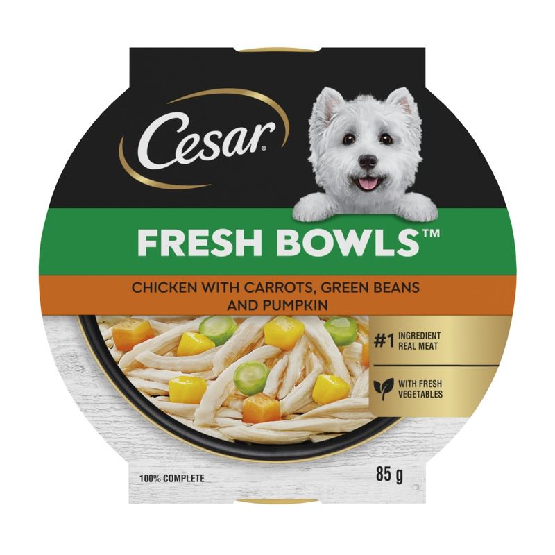 Cesar Fresh Bowls in Gravy 10 x 85g || Cesar || view 3