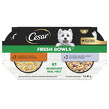 Cesar Fresh Bowls in Gravy Mixed Selection 24 x 85g || Cesar || view 2