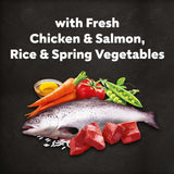 Cesar Adult with Chicken, Salmon & Vegetables