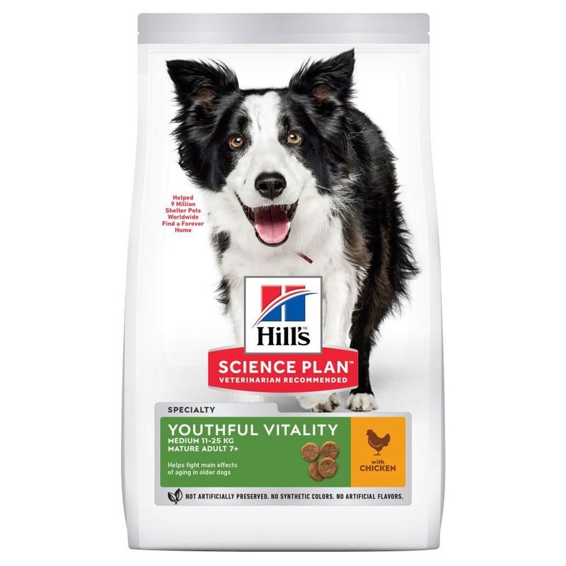 Hill’s Science Plan Adult 7+ Senior Vitality Medium with Chicken || Hill's Science Plan || view 1