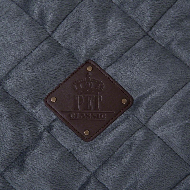 Velvet Snuggle Blanket - Granite Grey || zooplus Exclusive || view 7