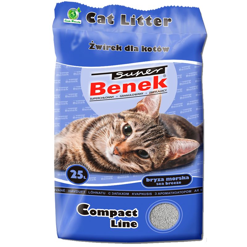 Super Benek Compact Sea Breeze Scented Cat Litter || undefined || view 3