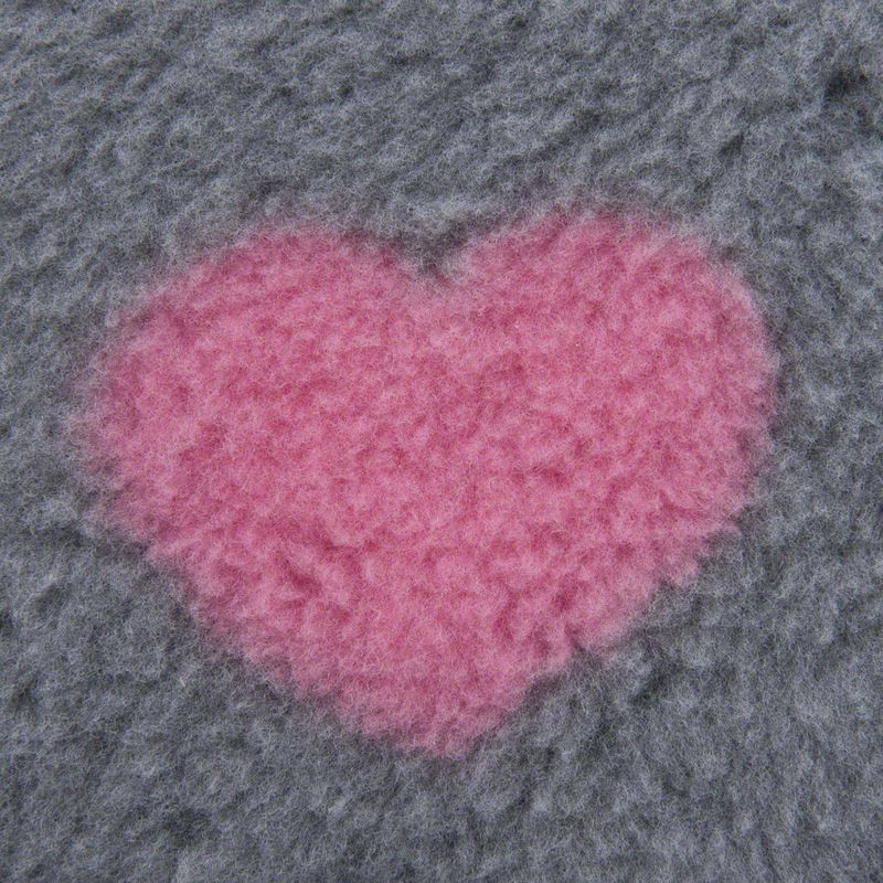Vetbed® Isobed SL grey with hearts and paws || Vetbed || view 7