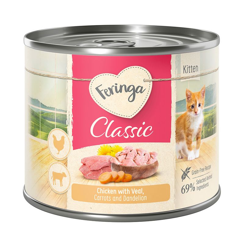 Feringa Classic Meat Menu Kitten Saver Pack 24 x 200g || undefined || view 6