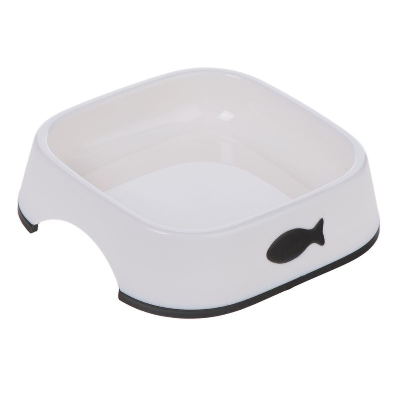 Little Fish Plastic Cat Bowls - Set of 2 || undefined || view 3