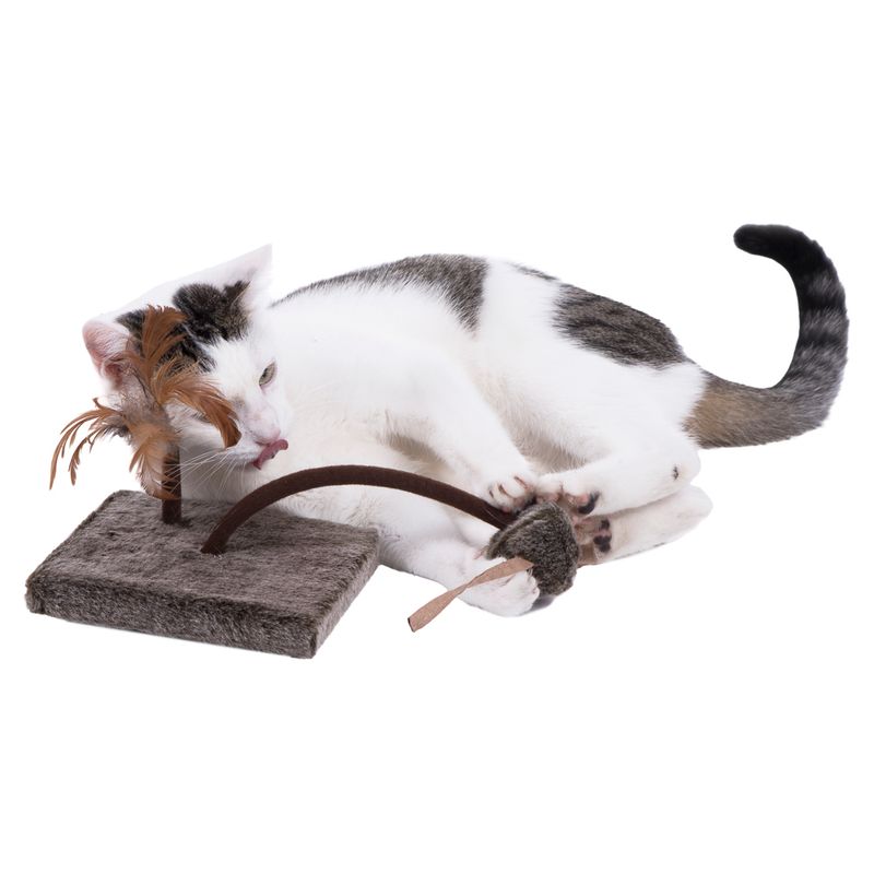 Wild Mouse Cat Activity Board with Sounds & LEDs || zooplus Exclusive || view 2