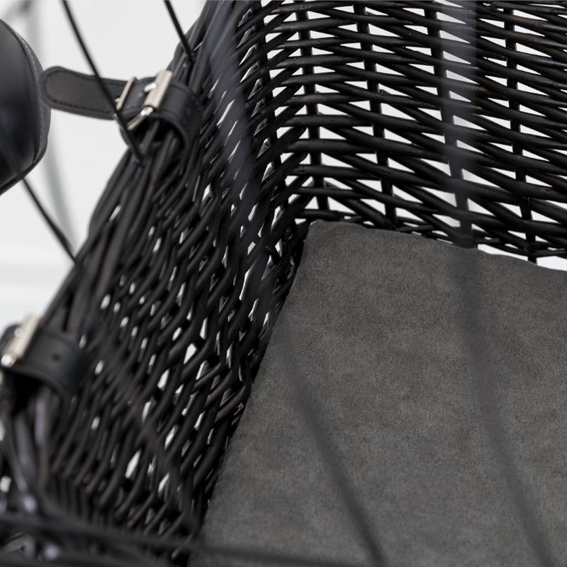 Trixie Rear-Mounted Black Bicycle Basket || Trixie || view 5
