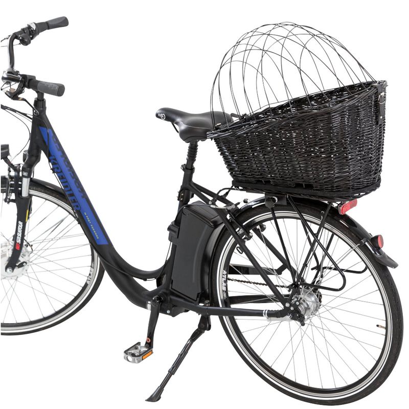 Trixie Rear-Mounted Black Bicycle Basket || Trixie || view 10