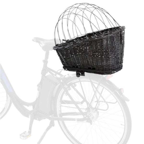 Trixie Rear-Mounted Black Bicycle Basket || Trixie || view 1