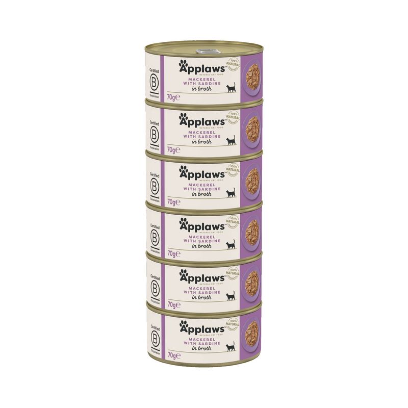 Applaws Adult Cat Cans Tuna/Fish in Broth 70g || undefined || view 36