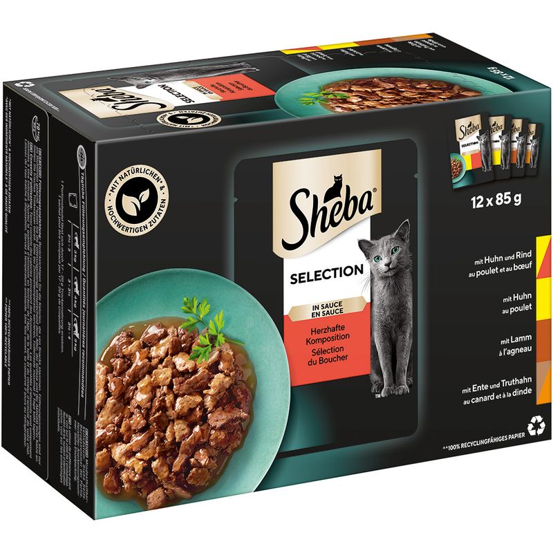 Sheba Pouches Select Slices Saver Pack 96 x 85g || Sheba || view 18