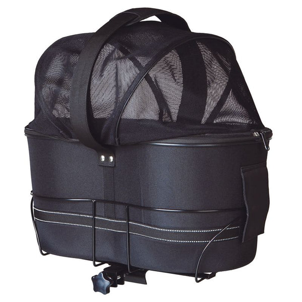 Trixie Friends on Tour Black Bicycle Bag || Trixie || view 1