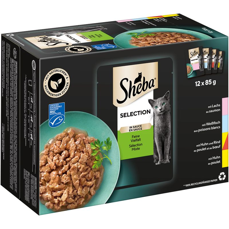 Sheba Pouches Select Slices Saver Pack 96 x 85g || Sheba || view 9