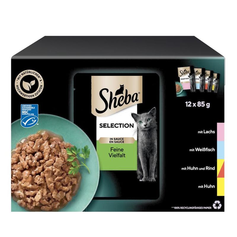 Sheba Pouches Select Slices Saver Pack 96 x 85g || Sheba || view 10