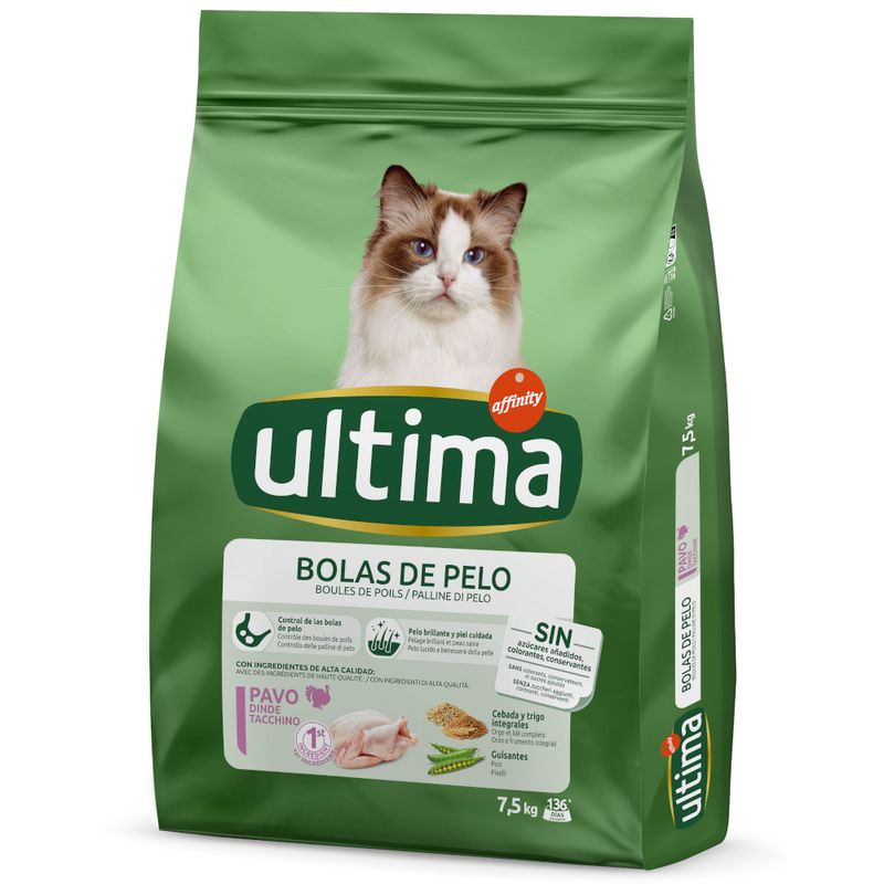Ultima Hairball Control - Turkey & Rice || Affinity Ultima || view 1