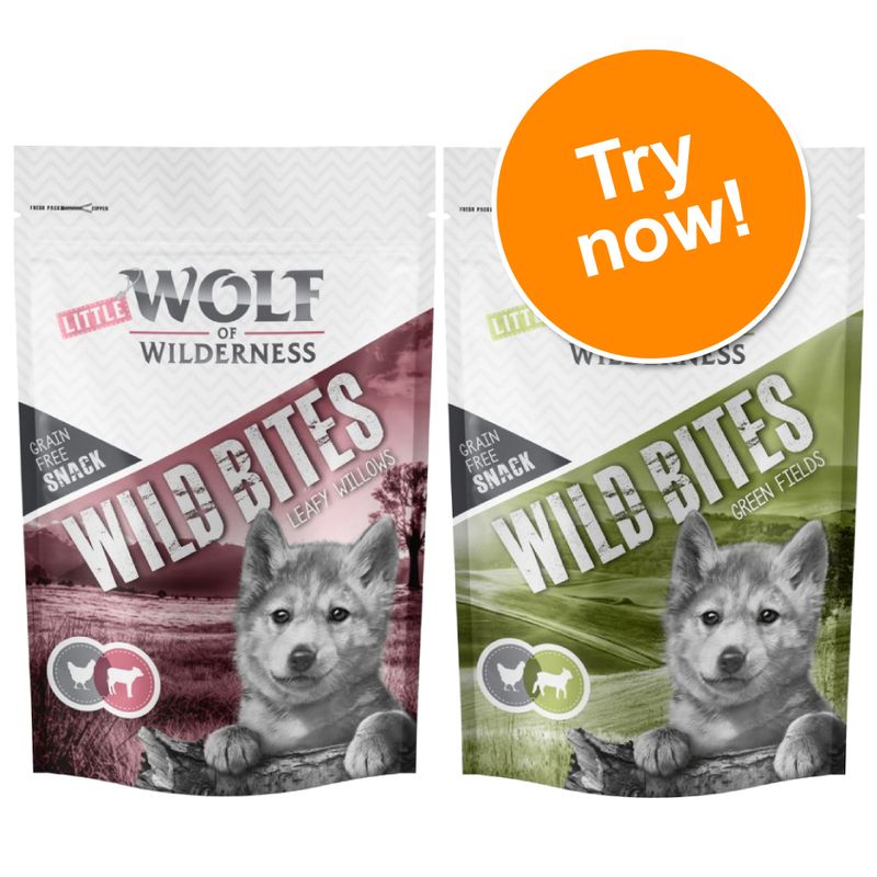 Little Wolf of Wilderness Wild Bites Junior Dog Snacks Mixed Pack || Wolf of Wilderness || view 1