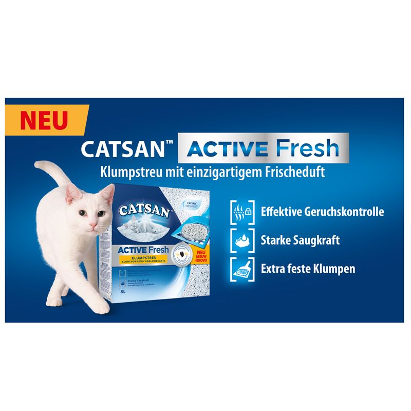 Catsan Active Fresh Clumping Litter || Catsan || view 3