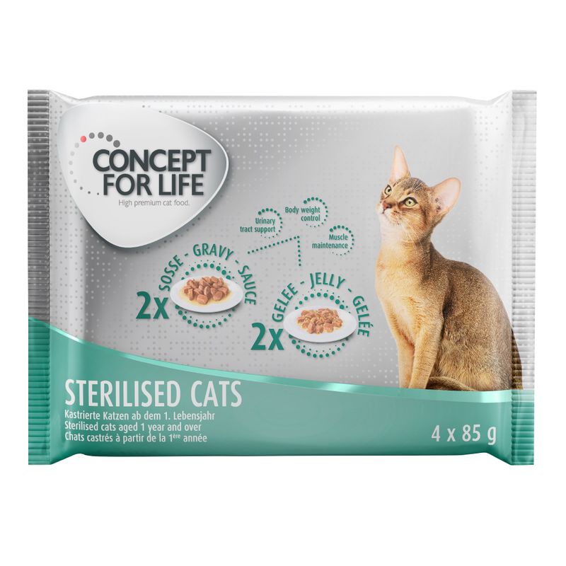 Concept for Life Mixed Trial Pack 4 x 85g || Concept for Life || view 1