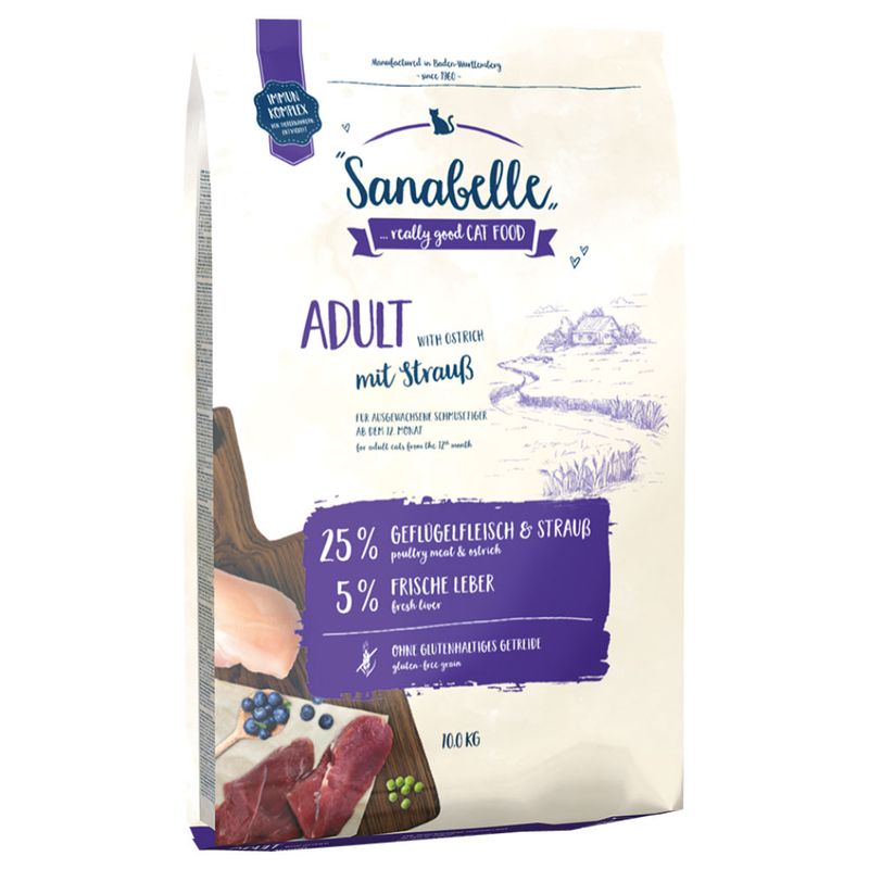 Sanabelle Adult with Ostrich || Sanabelle || view 1