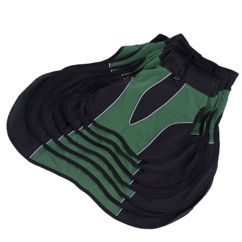 Soft Shell Dog Coat - Green || zooplus Exclusive || view 2