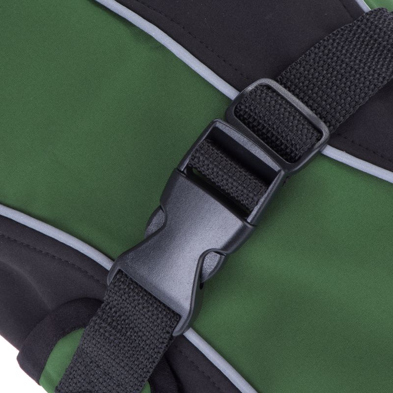 Soft Shell Dog Coat - Green || zooplus Exclusive || view 7
