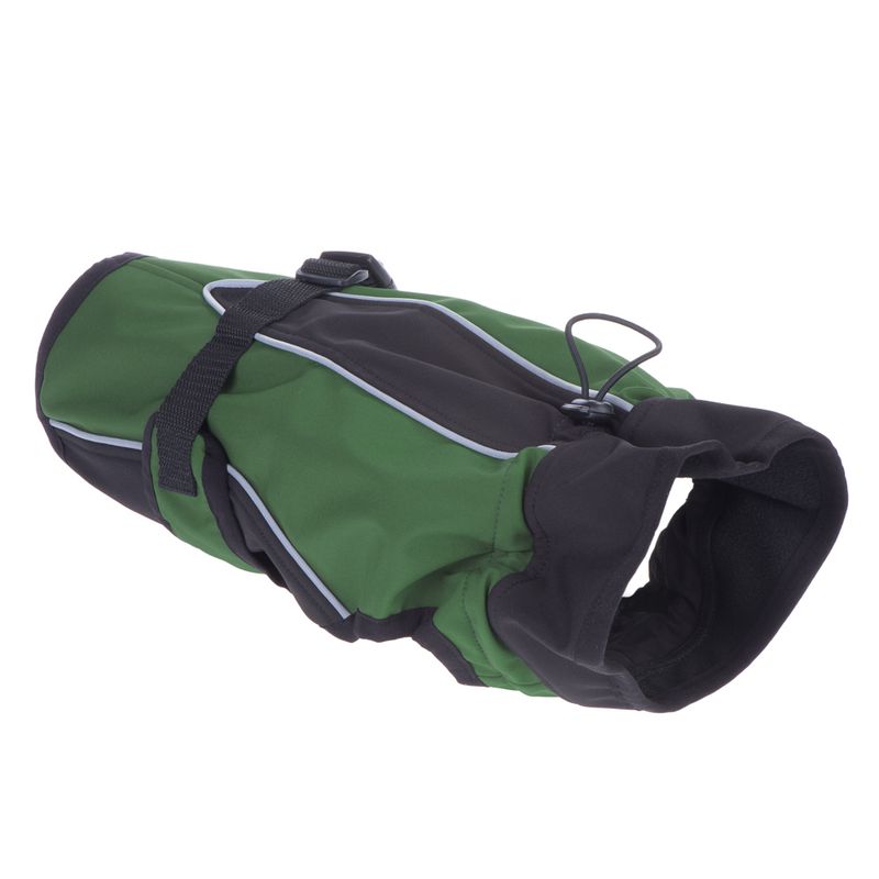 Soft Shell Dog Coat - Green || zooplus Exclusive || view 11