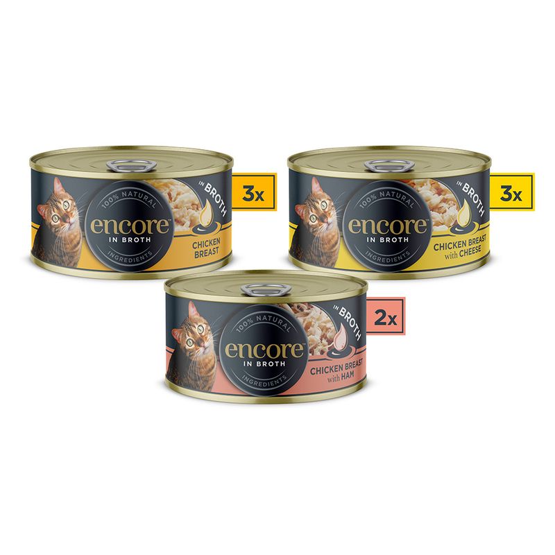 Encore Cat Tin Multipack Selection 8 x 70g || Encore || view 2