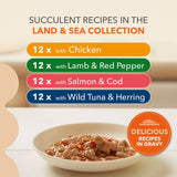 IAMS Advanced Nutrition Senior Land & Sea Collection in Gravy || undefined || view 7