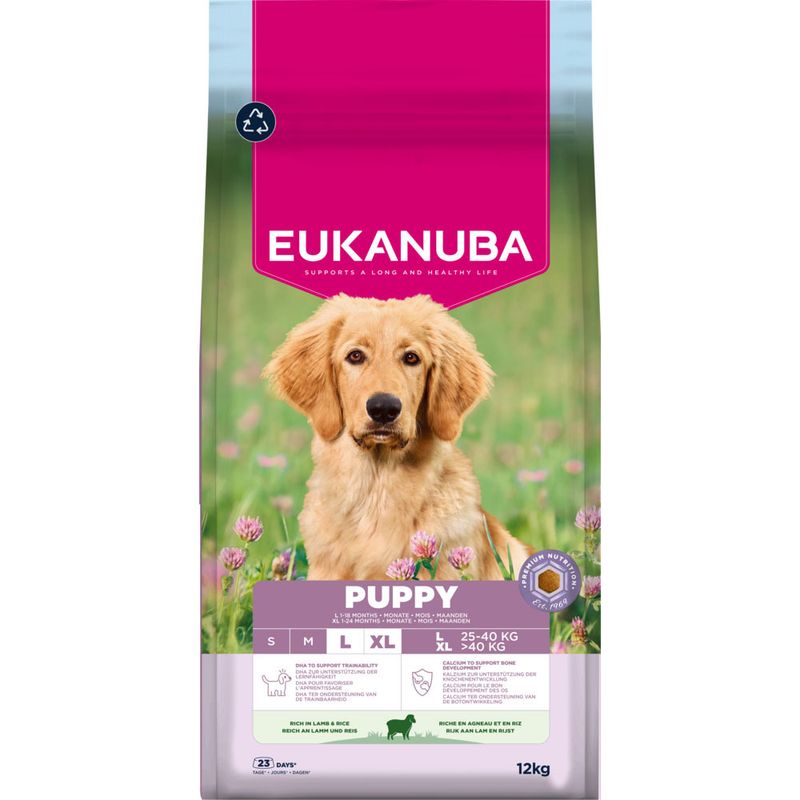 Eukanuba Premium Nutrition Puppy Large & Giant Breed Lamb & Rice