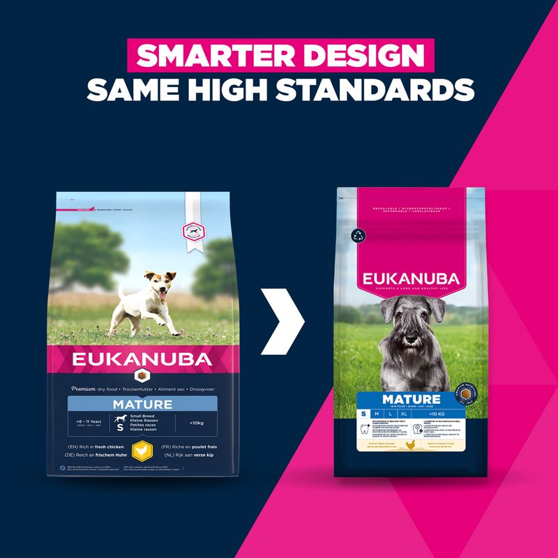 Eukanuba Premium Nutrition Mature Small Breed Chicken