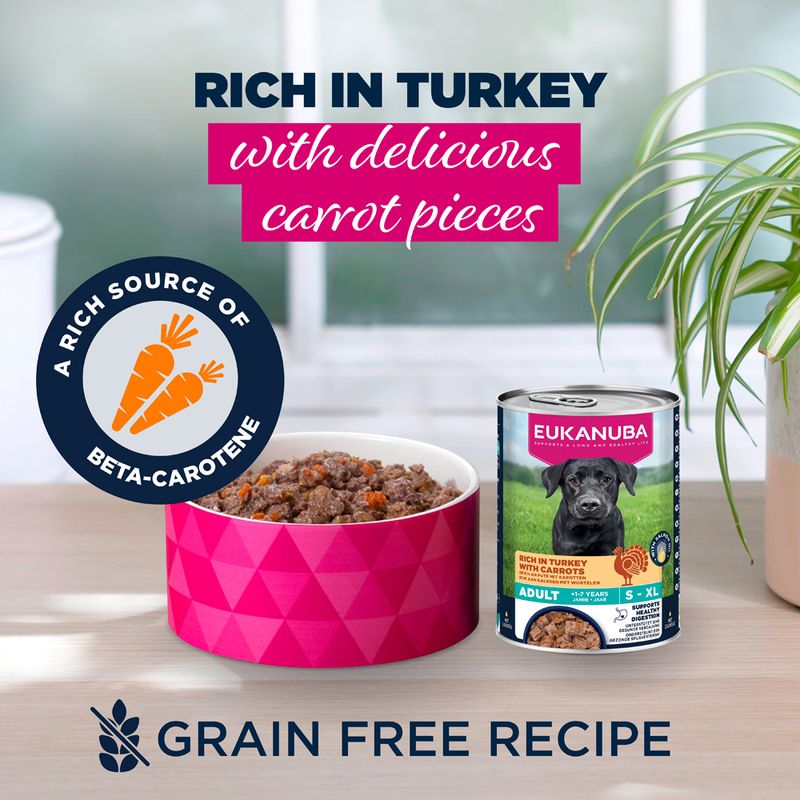 Eukanuba Adult Rich in Turkey with Carrots