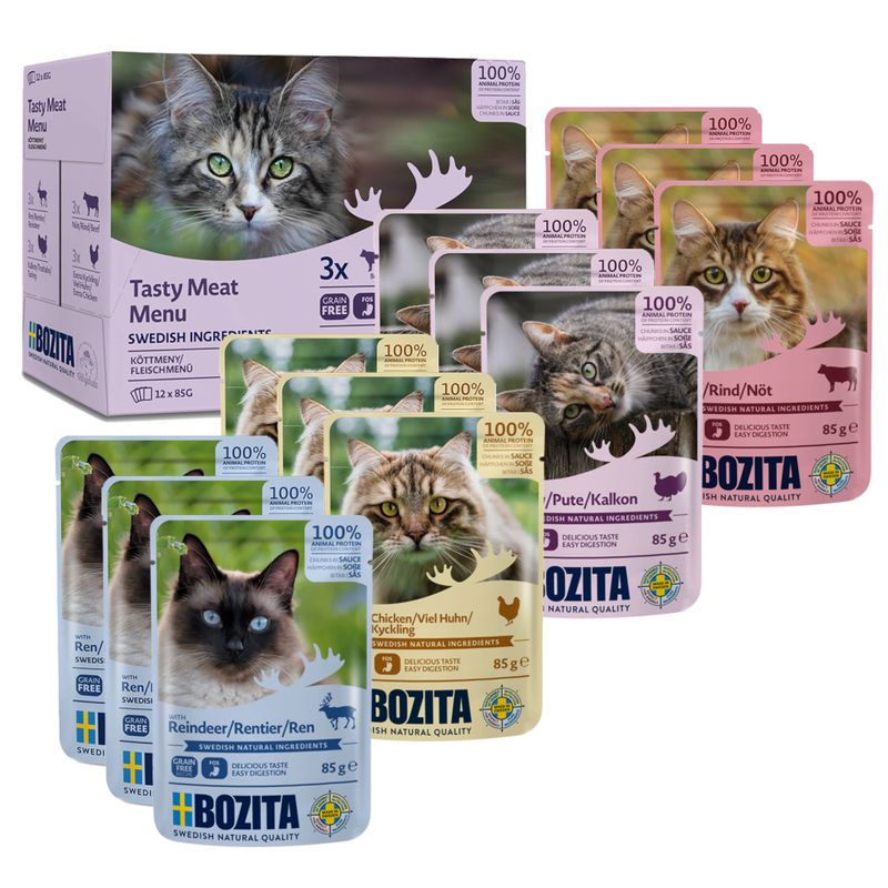 Bozita Chunks in Sauce Pouches 12 x 85g || undefined || view 8