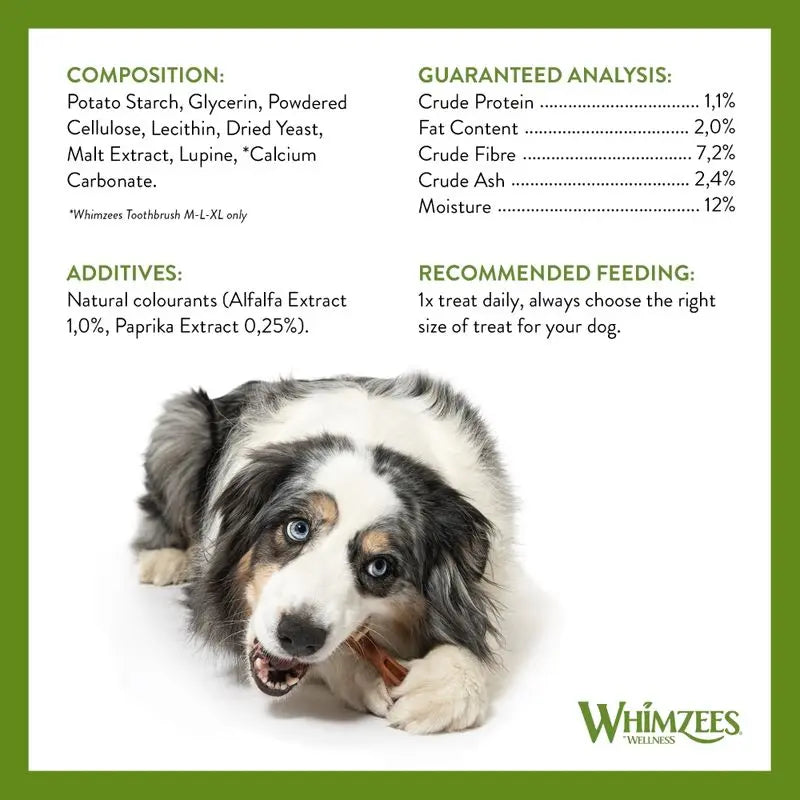 Whimzees by Wellness Toothbrush Petszo