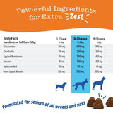 Zesty Paws Senior Advanced Hip & Joint Chews Mobility - Turkey || Zesty Paws || view 4
