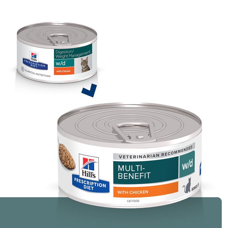 Hill's Prescription Diet Feline w/d Multi-Benefit - Chicken || Hill's Prescription Diet || view 1