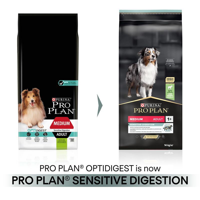 PURINA PRO PLAN Medium Adult Lamb & Rice Sensitive Digestion || Pro Plan || view 3