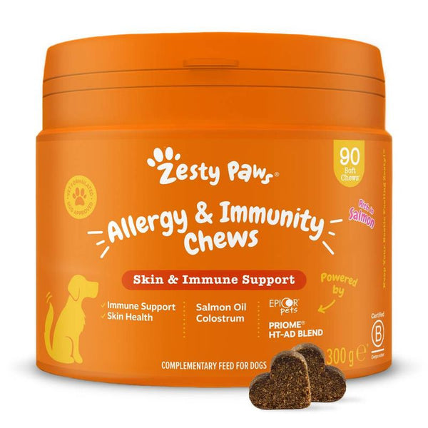 Zesty Paws Allergy & Immunity Chews - Salmon || Zesty Paws || view 1