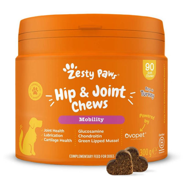 Zesty Paws Hip & Joint Chews Mobility - Turkey || Zesty Paws || view 1