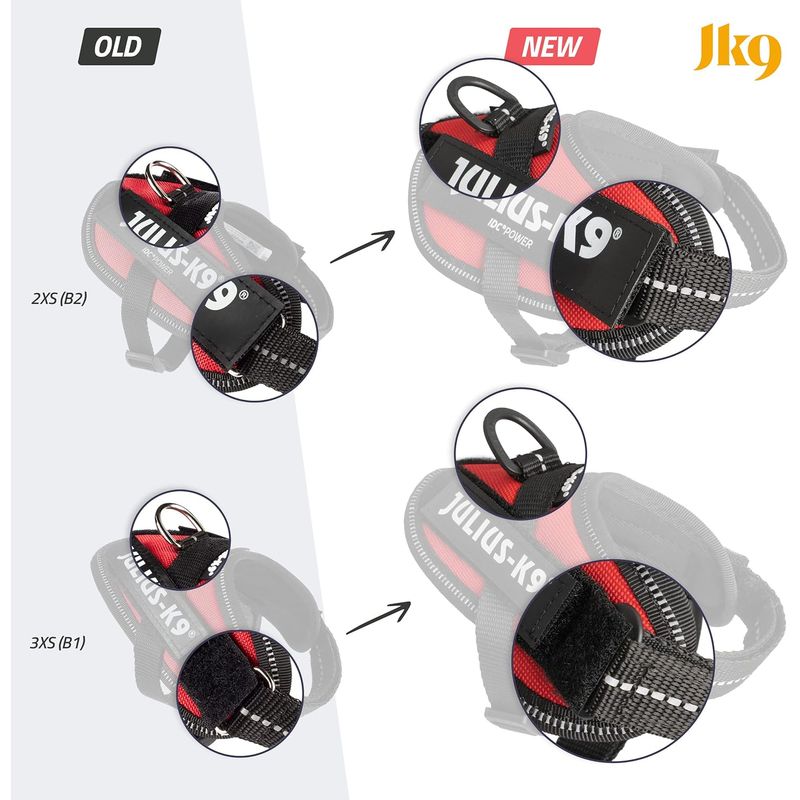 JULIUS-K9 IDC® Power Harness - Red || Julius-K9 || view 5